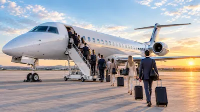 Airliner and Large Group Charter Services