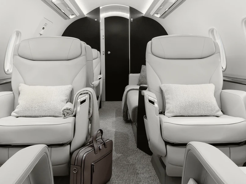 Charter-Bombardier-Challenger-3500-Interior
