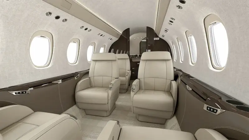 Charter-Cessna-Citation-Latitude-Interior