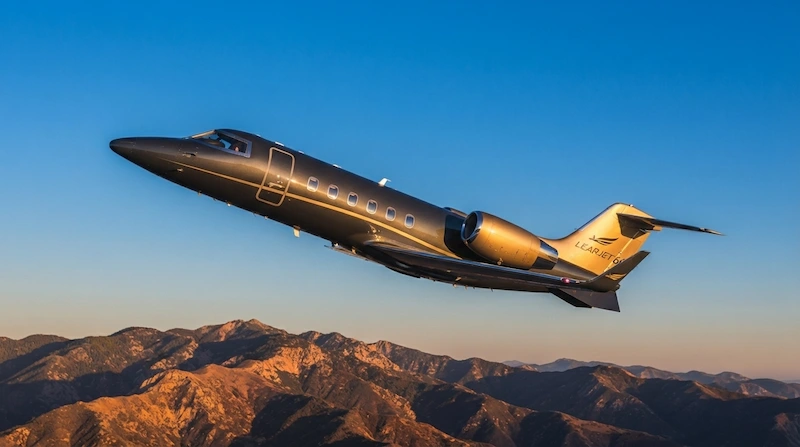 Bombardier Learjet 60 key specifications including range, speed, and cabin dimensions