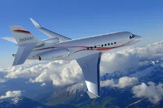 Dassault Falcon 2000LXS executive private charter