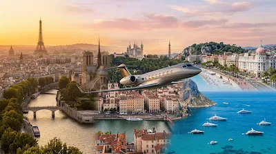 Private Jet Charter in France