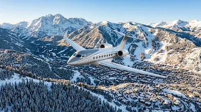 Private Jet Charter to Aspen