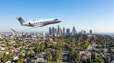 Private Jet Charter from Los Angeles