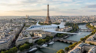 Private Jet Charter from Paris